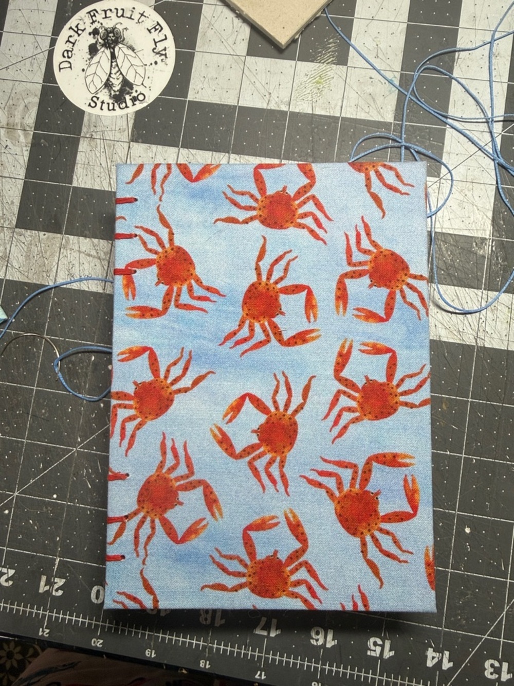 Alaskan Themed Blank Journal-Made by Alaska Artist Diane Peterson. Handsewn.